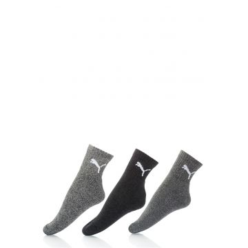 Set de sosete gri melange - 3 perechi