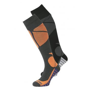 Set de sosete inalte pana la genunchi - pentru schi - 2 perechi