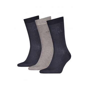 Set de sosete lungi cu logo - 3 perechi