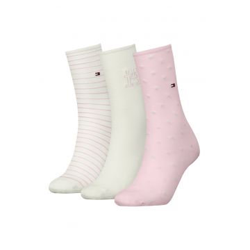 Set de sosete lungi cu model variat - 3 perechi