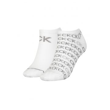 Set de sosete scurte cu logo - 2 perechi