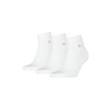 Set de sosete scurte cu logo - 3 perechi