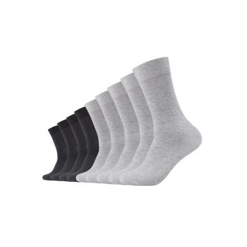 Set de sosete unisex cu model uni - 9 perechi