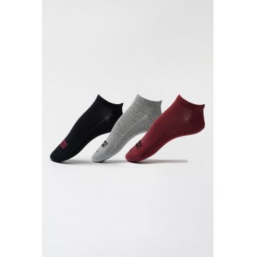 Set de sosete unisex pana la glezna - 3 perechi