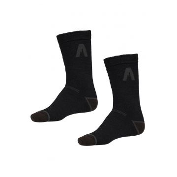 Sosete barbati -  Poliamida - Gri/ Negru