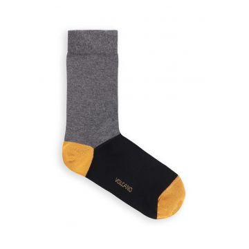 Sosete colorate pentru barbati -  bumbac/poliamida - multicolor - 39 - 42