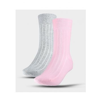 Sosete Femei  SPORTSTYLE - Bumbac - Set 2 Perechi - Marimi 35-42 - Multicolor - Rezistenta Imbunatatita