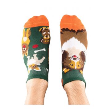 Sosete scurte bumbac Dog Adventures 600