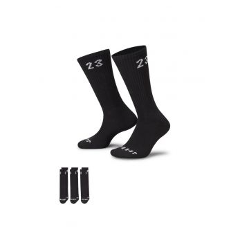 Sosete  U JORDAN ESSENTIAL CREW 3PR-DA5718-010