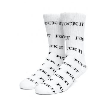 Sosete unisex cu imprimeu text