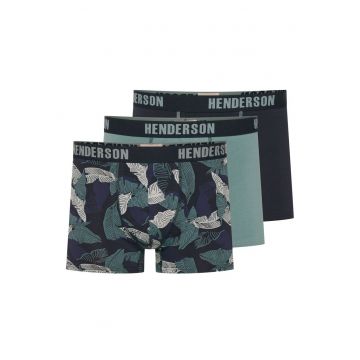 Boxeri (crac mai lung)Scope  3-pak albastru turcoaz - verde