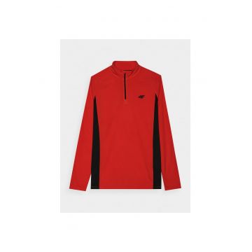 Hanorac Termoactiv Barbati  Fleece Dublu - Slim Fit - Rosu - XXL - Set