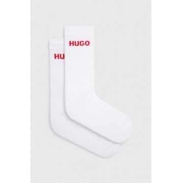 HUGO șosete 6P QS RIB LOGO CC 6-pack