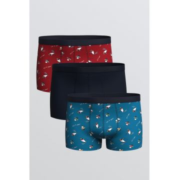 Set de boxeri cu pinguini - 3 perechi