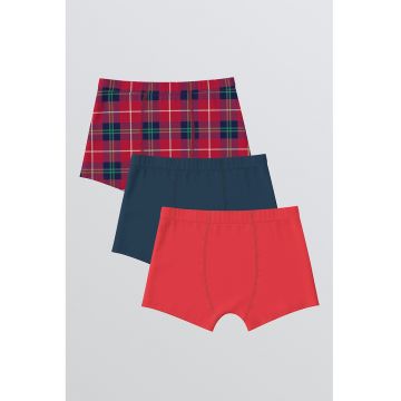 Set de boxeri cu talie elastica - 3 perechi