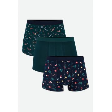 Set de boxeri de Craciun - 3 perechi