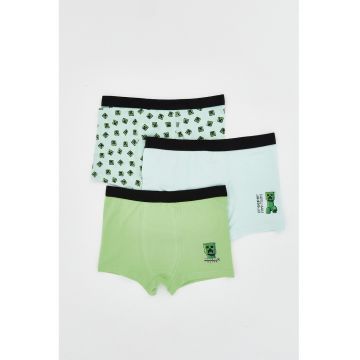 Set de boxeri din amestec de bumbac - 3 perechi