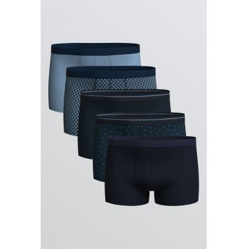 Set de boxeri din amestec de bumbac - 5 perechi