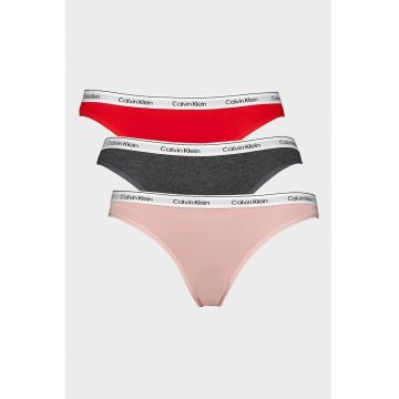 Set de chiloti cu logo - 3 perechi