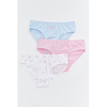 Set de chiloti de bumbac - 3 perechi