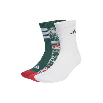 Set de sosete lungi cu imprimeu - 3 perechi