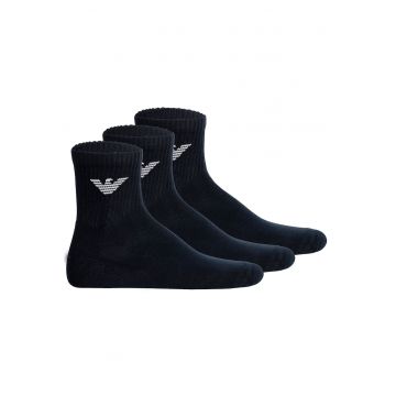 Set de sosete scurte cu logo - 3 perechi