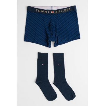 Set de sosete si boxeri cu imprimeu