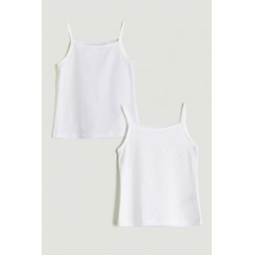 Set de top-uri cu buline - 2 piese