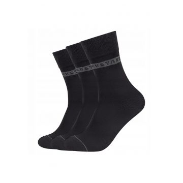 Sosete Barbati -  3 Perechi - Lungime - Negru - Marimea 39-42 EU