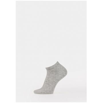 Sosete dama  gri - bumbac - modern fit