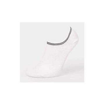 Sosete De Dama Alb Modern Fit 8684112891347