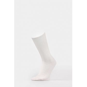 Sosete De Dama Alb Modern Fit