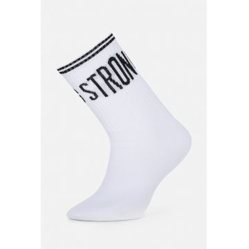 Sosete lungi cu model text