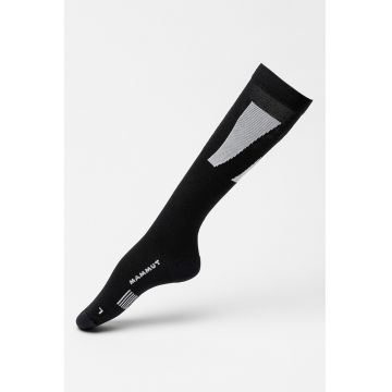 Sosete mid-calf din amestec de lana merinos cu model unisex - pentru schi Freeski
