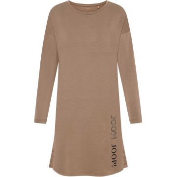 Camasa de noapte cu maneci cazute - Bej