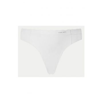 Chiloti tanga dama  alb - nailon -