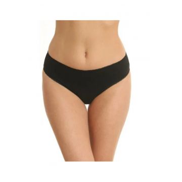 Chiloti uni din bumbac - Negru