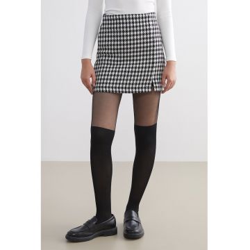 Dres cu aspect 2-in-1 - 80/20 DEN - Negru