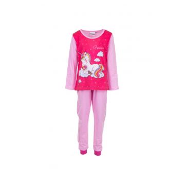 Pijama maneca lunga  6400 - Roz