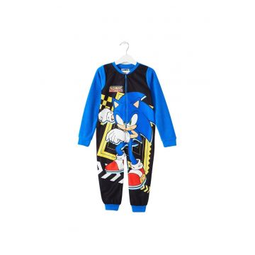 Pijama tip salopeta pentru copii  Albastru