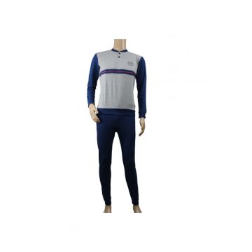 Pijamale baieti 15581  Gri