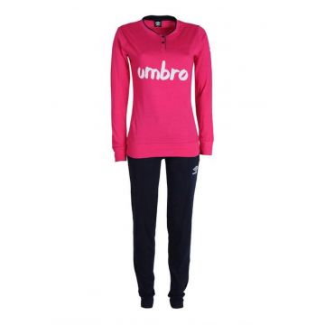 Pijamale dama maneci lungi - UPJ12070S - Fucsia