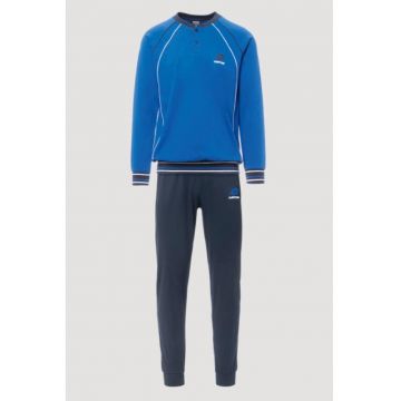 Pijamale lungi pentru barbati  LP1136 - Albastru deschis