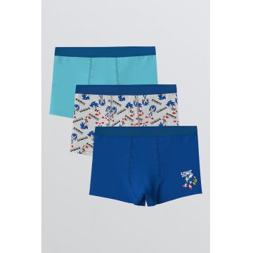 Set de boxeri cu model desene animate - 3 perechi