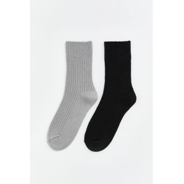 Set de sosete lungi striate - 2 perechi