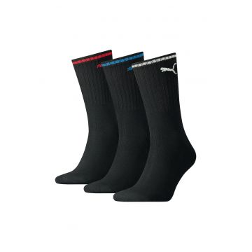 Set de sosete lungi unisex cu logo - 3 perechi