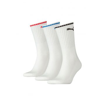 Set de sosete lungi unisex cu logo - 3 perechi