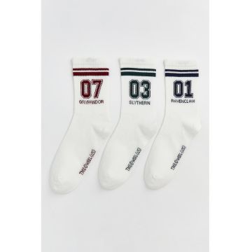 Set de sosete scurte cu model - 3 perechi