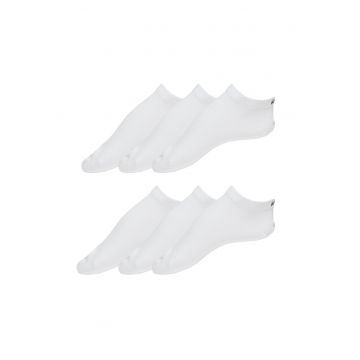 Set de sosete scurte unisex cu logo - 6 perechi