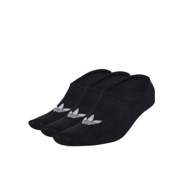 Set de sosete unisex - foarte scurte - cu logo - 3 perechi